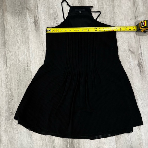 sanctuary Black Spaghetti Strap Lined Little Black Dress.  Size Small. - Picture 5 of 10